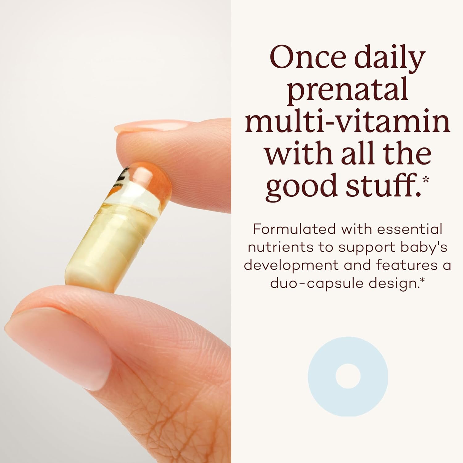 Premama Prenatal Vitamins for Women, Once-Daily Multivitamin Supplement, Includes Folate and DHA, Allergen-Free, 28 Vegan Capsules