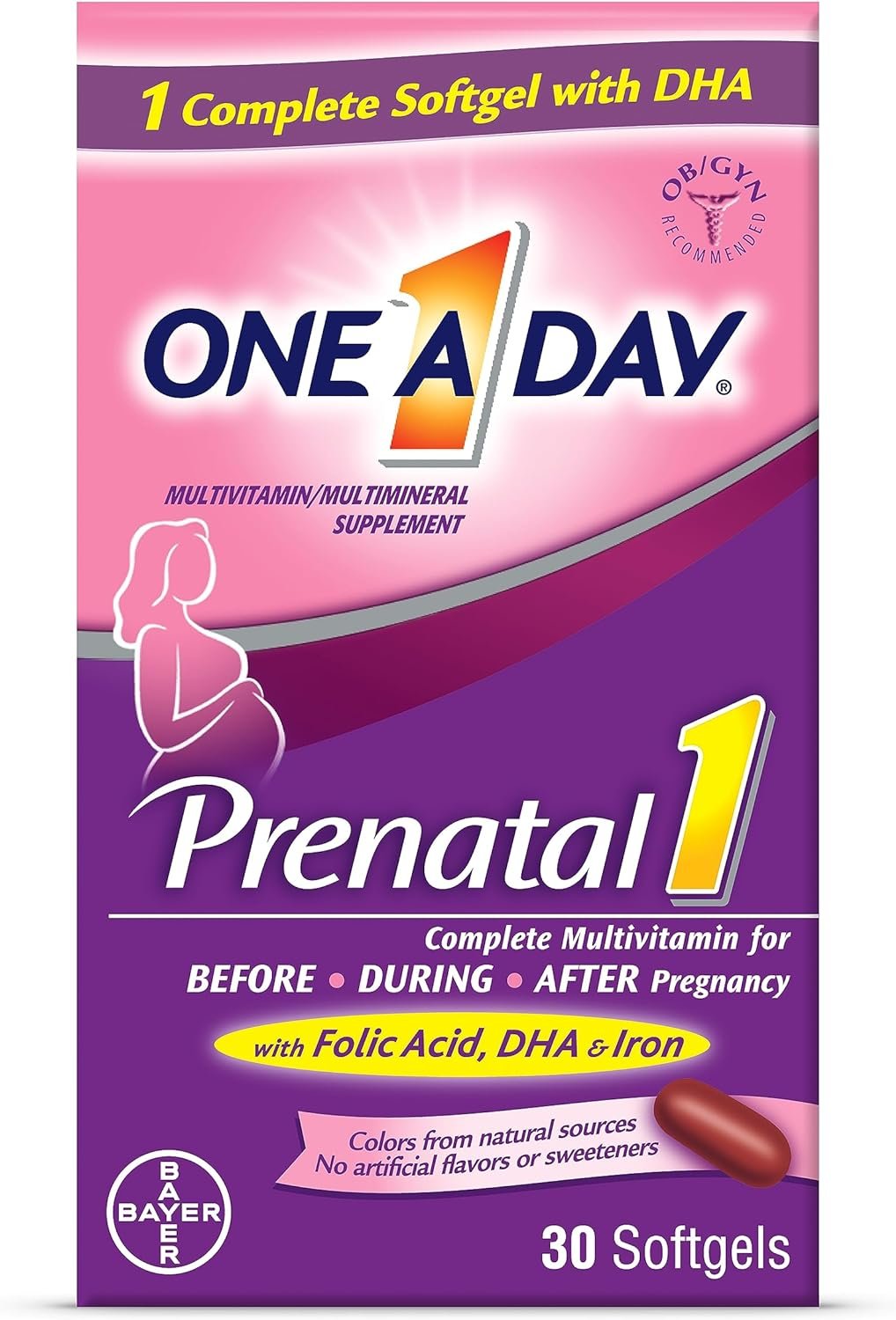 One A Day Women’s Prenatal 1 Multivitamin Review