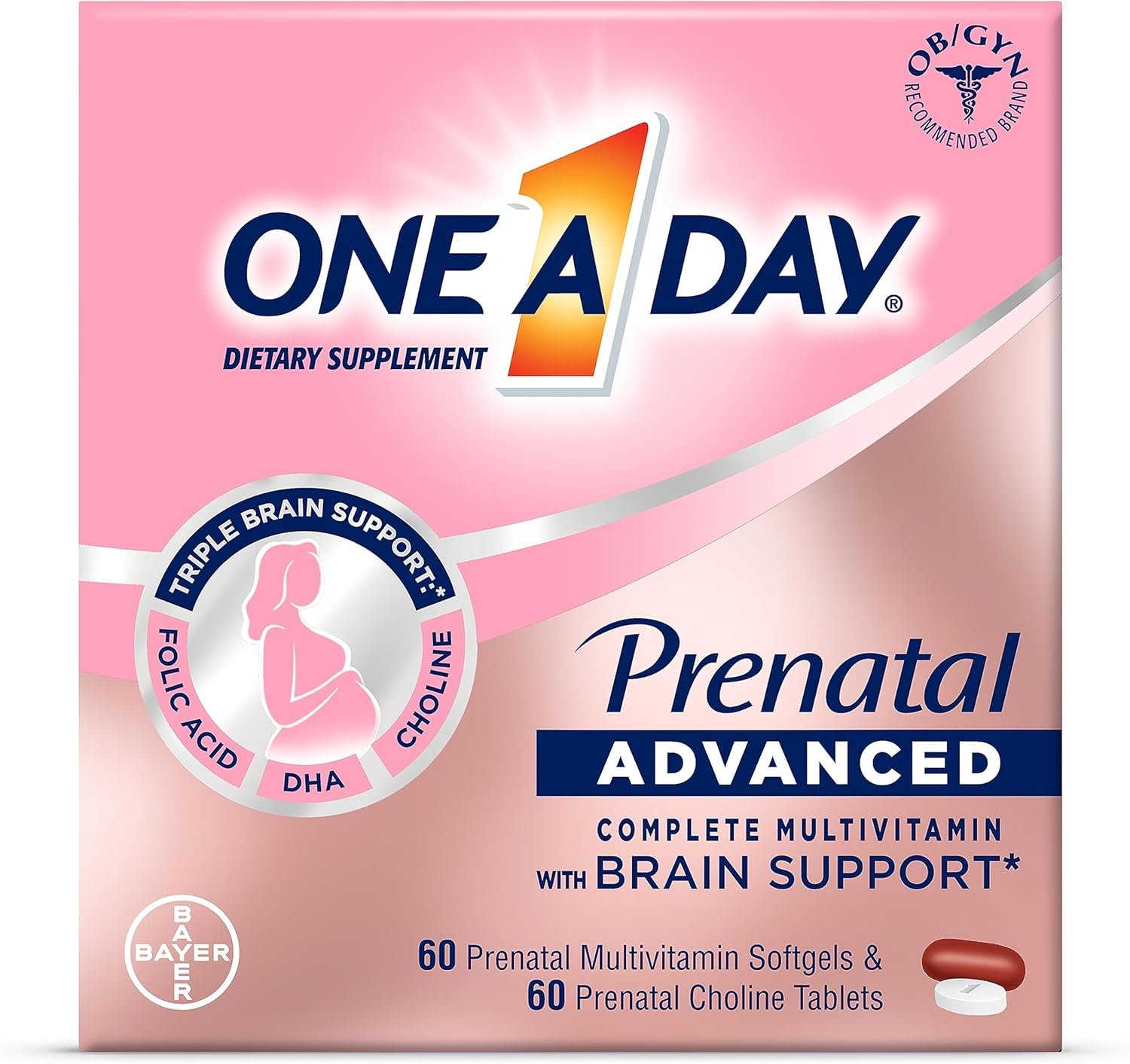 One A Day Women’s Prenatal Advanced Complete Multivitamin Review