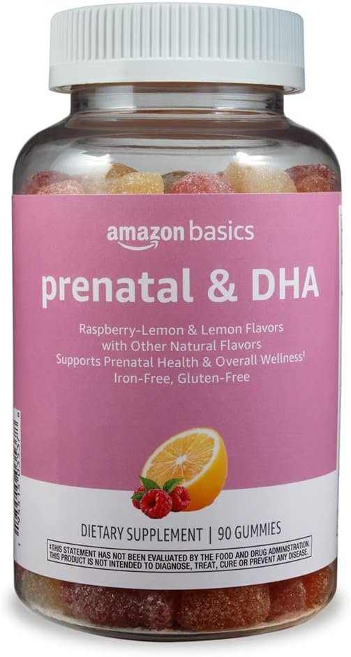 Amazon Basics Prenatal & DHA Gummy Review