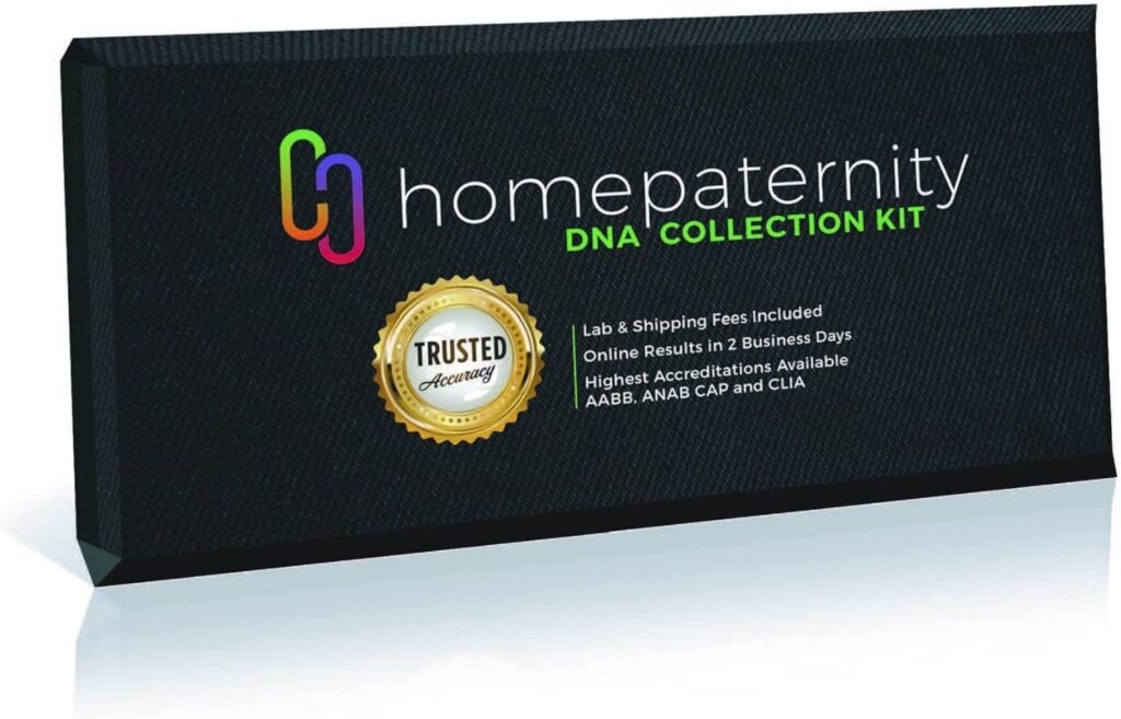 HomePaternity DNA Paternity Testing for Child and Father, Over 99.99% Confidence, All Fees Included, Fast Paternity Results