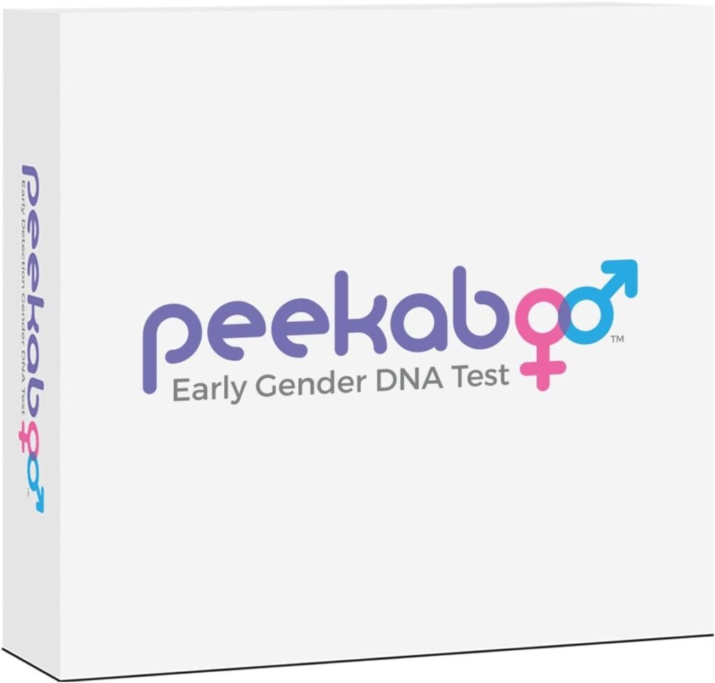 Peekaboo Early Gender at Home DNA Test, Over 99% Accurate, Test as Early as 6 Weeks Pregnant, Includes Lab Fee