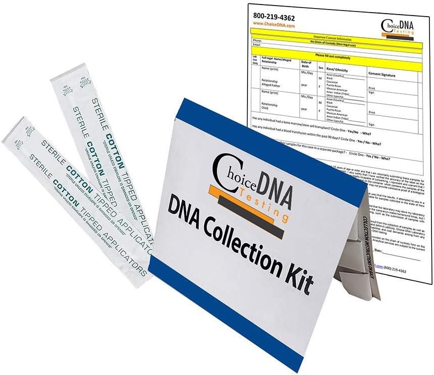 Avuncular (Aunt/Uncle) DNA Test Kit (with Office Visit Upgrade - for Legal and Personal Purposes) – All LabCorp Fees Included - Results in 3-6 Business Days