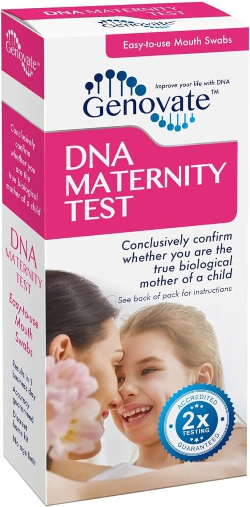 DNA Maternity Test - All Lab Fees  Shipping Included - Results in 2 Business Days