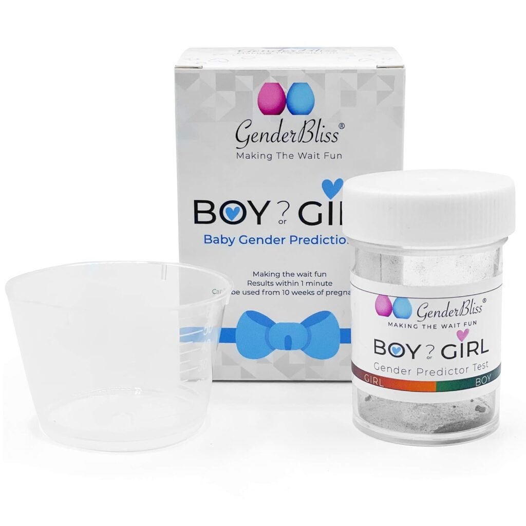 GenderBliss® Gender Prediction Test Kit - Early Pregnancy Boy or Girl Gender Reveal Home Test - Non-invasive Safe for Mother and Baby. Find out your babies gender as early as 10 weeks!