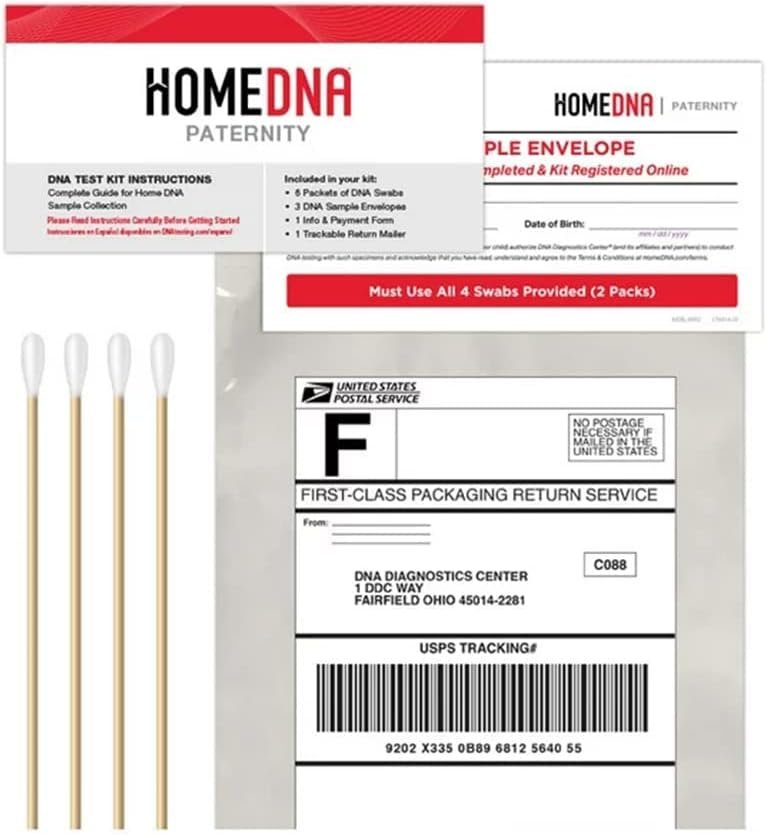 Home DNA Paternity Kit - 1 ct