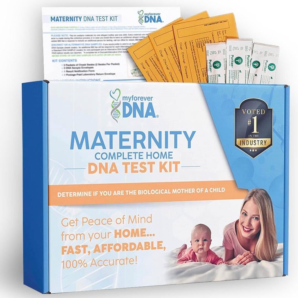 Home Maternity DNA Test Kit | 24 DNA (Genetic) Marker Test, Unmatched Accuracy | Fast  Confidential Results | Includes All Lab Fees  Shipping | Experience The My Forever DNA Difference