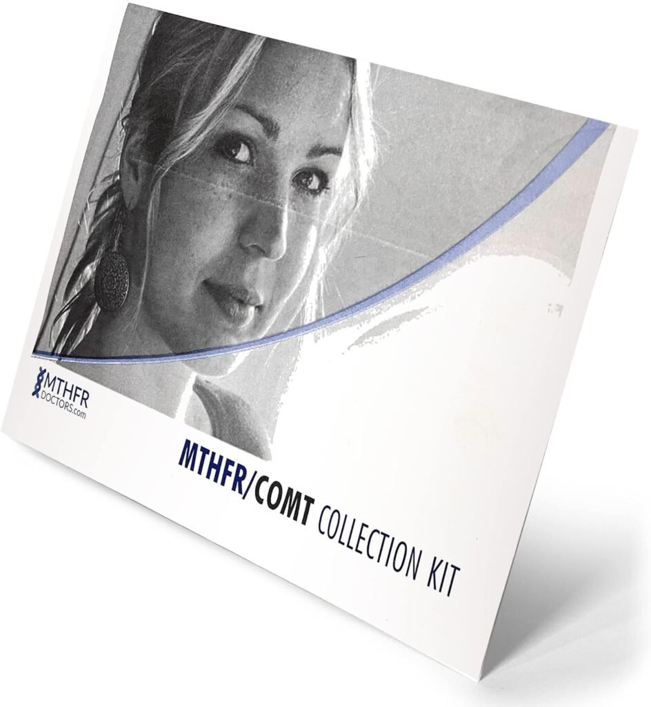 MTHFR  COMT Collection Kit, Methylation Test, Comes with Results Interpretation and Live Support - Fast Results - Methylation Genes MTHFR (C677T and A1298C), COMT. 2nd Gene at a Discount.