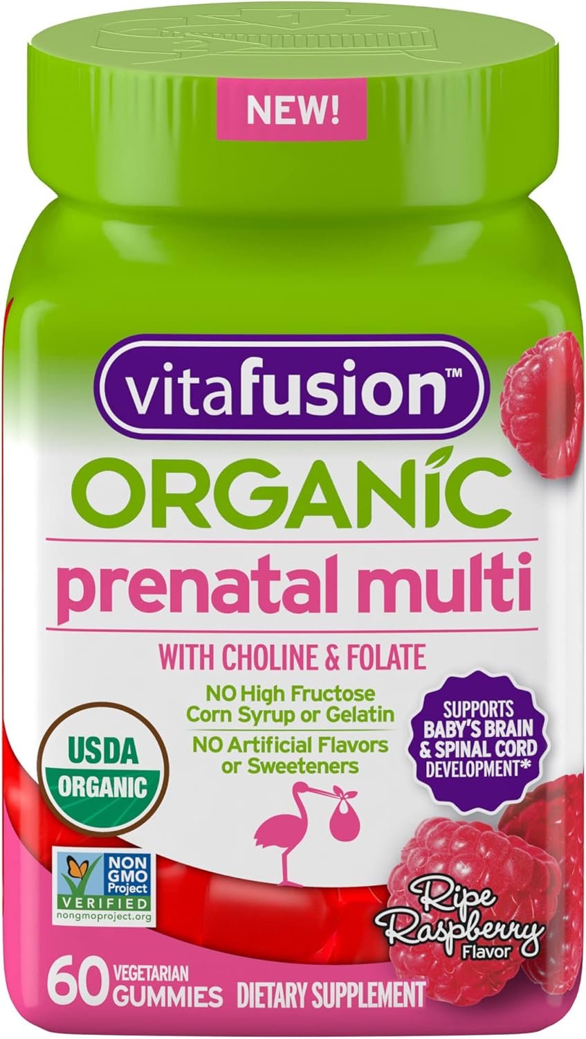 Vitafusion Organic Prenatal Multivitamin Review