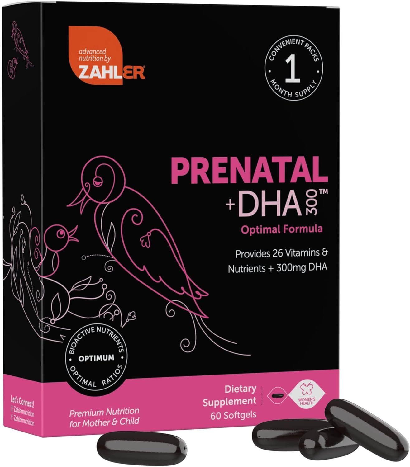 Zahler Prenatal Vitamin with DHA & Folate Review