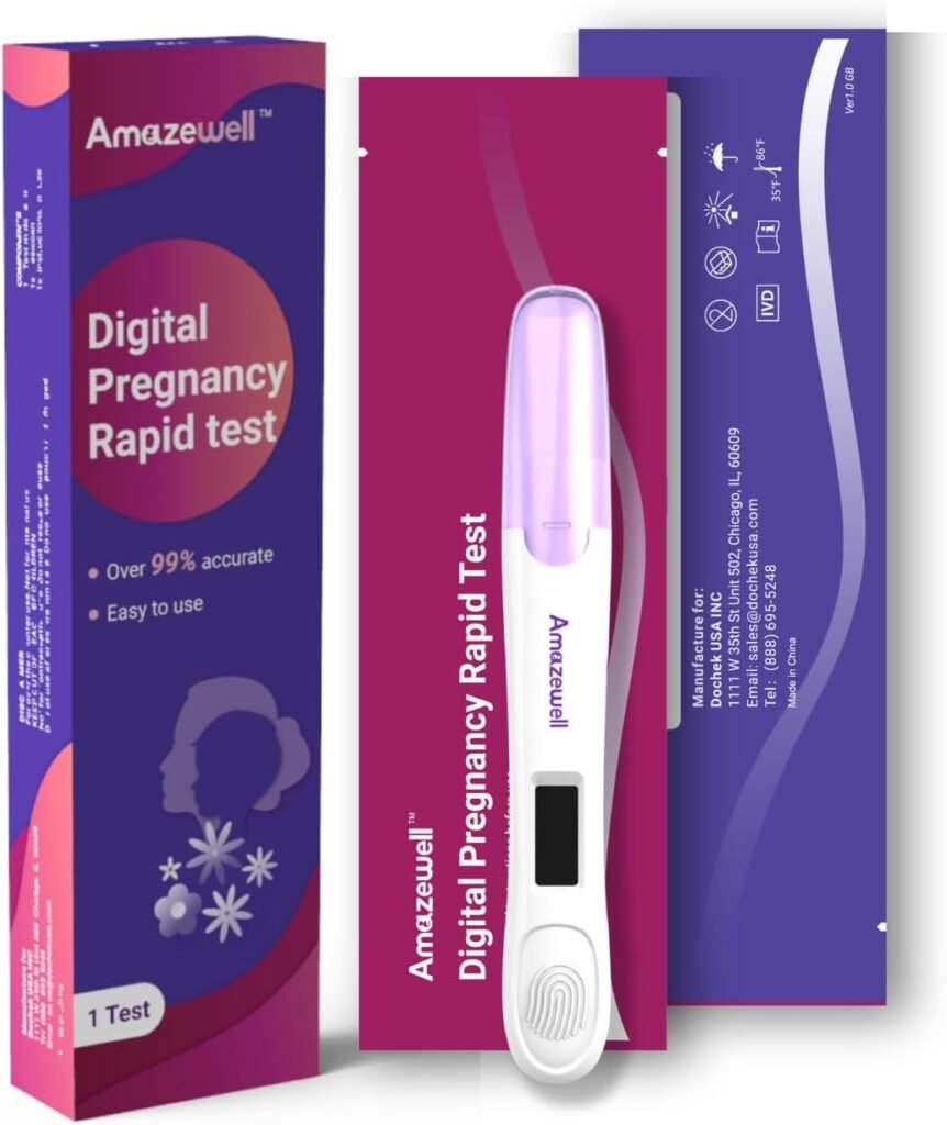 Digital Pregnancy Rapid Test (1 Test)