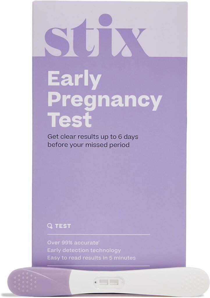 Stix Early Detection Pregnancy Home Tests, 99% Accurate, 6 Days Before Missed Period, Easy to Use  Created with OBGYNs, 2 Tests